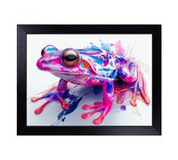 Frog Vol.2 | Lap Tray with Padded Cushion, Portable Surface with Bean Bag Base, Perfect Surface for Working, Crafting, TV Eating and Laptop Use