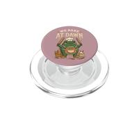 Frog We Bake At Dawn Funny Baking Humor Meme PopSockets PopGrip for MagSafe