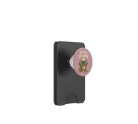 Frog We Bake At Dawn Funny Baking Humor Meme PopSockets PopWallet for MagSafe