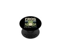 Frog Wet And Thriving Rain Is Life Amphibian PopSockets Adhesive PopGrip