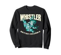 Frog Whistler BC Pacific Northwest Native Sweatshirt
