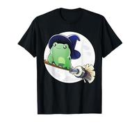 Frog Witch Shirt - Funny Toad Witch Halloween Costume T-Shirt