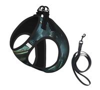 Frog Wizard Dog Harness - Breathable, Reflective, And Adjustable Pet Vest, Suitable For Small Cats And Dogs
