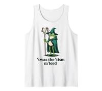 Frog Wizard Meme T'was the 'Tism M'Lord Autism Awareness Tank Top