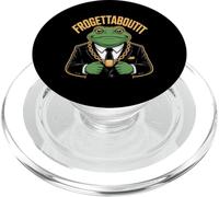 Frogettaboutit Funny Frog Mafia Boss Gangster Suit PopSockets PopGrip for MagSafe