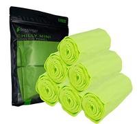 FROGG TOGGS Chilly Mini Cooling Neck Towel, 6 count, 29"x3", Lime - 6 Pack, 6 Pack, 33" x 13"