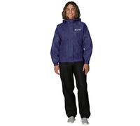 FROGG TOGGS Classic All-Purpose Women's Waterproof Breathable Rain Suit Classic Waterproof and Breathable Rain Suit, Purple and Black, Large