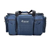 FROGG TOGGS Gear Master XL Tackle Bag, Holds 12x 3700 Tackle Trays, 15 Pockets, Ripstop Fabric, Compression Molded Bottom, MOLLE System, Rain Suit Pocket, Tackle Vault Compatible