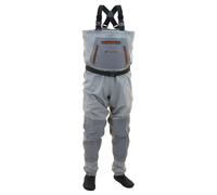 FROGG TOGGS Hellbender Breathable Stockingfoot Fishing Chest Wader, Slate/Gray, L