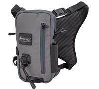 FROGG TOGGS Hightide Fishing Chest Pack, Easy Hands-Free Tackle Storage Bag with Built-in Rod Support, Solid Elements
