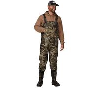 FROGG TOGGS Men's Amphib Bootfoot Neoprene Camouflaged Chest Wader, Realtree Max-7, 11