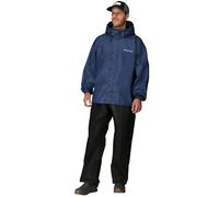 FROGG TOGGS Men's Standard Classic All-Sport Waterproof Breathable Rain Suit, Royal Blue/Black, Large