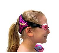 Frogglez Comfort Kids Swimming Goggles with Custom Fit Neoprene Straps, Unisex