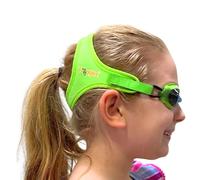 Frogglez Kids Swim Goggles with Pain-Free Strap | Ideal for Ages 3 - 10 in Swimming Lessons | Leakproof, No Hair Pulling, UV Protection | Swimming Goggles for Kids Recommended by Olympic Swimmers