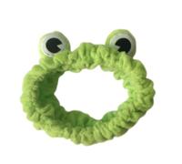 Froggy Charm Hair Band Soft Rubber Beauty Bandage for Makeup Facial Care Hydrotherapy Sports Home Cleaning Great Alternative to Hard Borders Comfortable Fixing Perfect Gift New Year Christmas Birthday