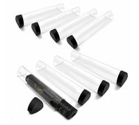 FROGIGO Playmat Tube Prism-Shaped for TCG Playmats - Non-Slip Play Mat Holder with Easy in/Out & Anti-Roll Design, Durable Mat Storage Case (8 Pcs, Black Cap)