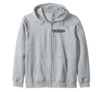 FROGMAN COMBAT DIVER TACTICAL DIVER SCBUA Zip Hoodie
