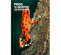 Frogs 2026 Calendar, A3, Wirobound, Full Colour, NS
