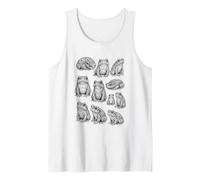 Frogs 90s Vintage Tattoo Style Retro Toads Graphic Y2K Tank Top