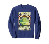 Frogs Against Fascism Protest Democracy Frogtifa Political Sweatshirt