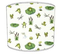 frogs and lilys Lampshade For A Ceiling Light In 3 Sizes - Free Personalisation