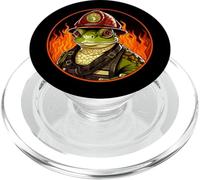 Frogs Fire Brigade/Fireman Frog PopSockets PopGrip for MagSafe