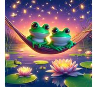 Frogs Fireflies 200 Piece Jigsaw Puzzles for Adults and Kids, Impossible Puzzle, Jigsaws 200 pieces for adults Gifts, Difficult jigsaw puzzles for The Whole Family