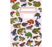 Frogs in Blush Scribbles - Pink Pastel Notebook for Nature Enthusiasts, Creatives, and Animal Fans Who Love Whimsical Stationery and Soft-Toned ... Pages for Students, Artists, and Organizers