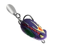Frogs Lures For Blackfish Baits 3cm 3.2g PVC Fishing Simulated Frogs Baits With Double Hook & PVC