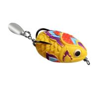 Frogs Lures For Blackfish Baits 4.5cm 11g PVC Fishing Simulated Frogs Baits With Double Hook & Enhances Hook