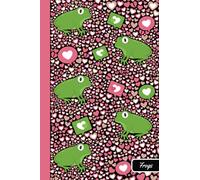 Frogs: Notebook Cute, Funny Diary | (Frog Animal Lovers) Journal | 6x9 | 110 Pages | Blank Lined Journal For Gift