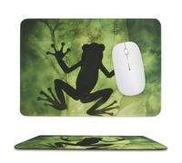 Frogs Shadow On The Leaf Fashion Mouse Mat Pad Slim Anti-Slip Office Desk Accessories