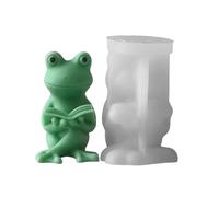Frogs Silicone Mold for Making 3D Animal Resin Crafting Texture Suitable for Aesthetic Room Decors Easy Demoulding Mold
