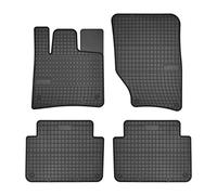 Frogum 0724 Floor Mat Set Rubber Mats Front and Rear Black