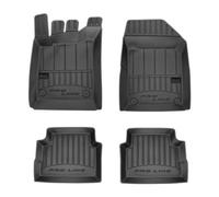 FROGUM Floor mat set 3D407312 Rubber Front and Rear 4 black