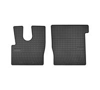 Frogum 545996 Rubber Floor Mats Solid Original Fit DAF XF 106 Euro 6 from 2014 Onwards Tailored - Black