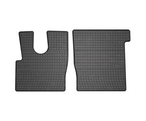 Frogum 545996 Rubber Floor Mats Solid Original Fit DAF XF 106 Euro 6 from 2014 Onwards Tailored - Black