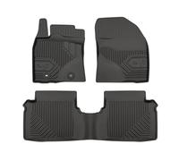 Frogum 77407398 Rubber Car Floor Mats TPE Extra High Edge Black