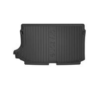 FROGUM Tailored Black Rubber Car Boot Liner for VW T-Cross 2018-Up Raised Floor