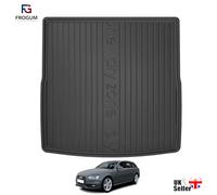 FROGUM Tailored Black Rubber Car Boot Tray Liner Mat Audi A4 B8 2009-2015 Estate
