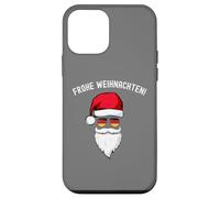 Frohe Weihnachten! German Santa hat Germany flag sunglasses Case for iPhone 12 mini
