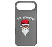 Frohe Weihnachten! German Santa hat Germany flag sunglasses Case for iPhone Air