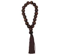 Froiny 1pcs Wood Buddha Beads Car Rearview Mirror Hanging Pendant Interior Decoration Ornament
