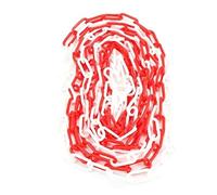 Froiny 5meter Plastic Chain 6mm Red and White Guardrail Warning Post Safety Protection Barrier Link Traffic Cone Chain