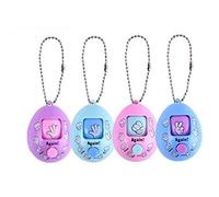 Froiny Egg Toy Keychain 4pcs Guessing Game - Paper-Scissors Key Chain for Adults & Kids