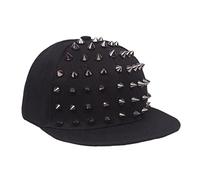 Froiny Studded Baseball Cap, Adjustable Ponytail Hat Spiky Sports Cap Hat for Boys Girls Men Women