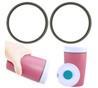 Frokolla Rubber Seal Replacement for Owala Sliding Lid Coffee Tumbler 20/12OZ,Silicone Sealing Ring Gaskets Seal Parts Leak-Proof Water Bottle Lid,Compatible with Owala SmoothSip Slider FA0Y02