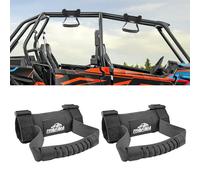 Frokom UTV Grab Handles,Roll Bar Grab Handles for 1.5 to 2" Roll bar cage Fit for Polaris RZR, Can Am X3, Kawasaki Mule Teryx, Honda Pioneer, Wildcat, CFMoto Zforce, Yamaha Rhino-2 PCS Black