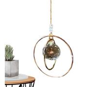 from - 3.15 Inch Prism Pendant | Double Pendant - Bright Window Light Maker Rainbow Home Decor Dream Car Ideal for e