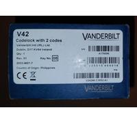 Codelock with 2 Codes V42 Vanderbilt Keypad